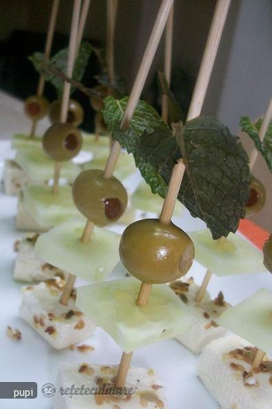 Appetizers - Marinated Telemea and Fennel Seeds