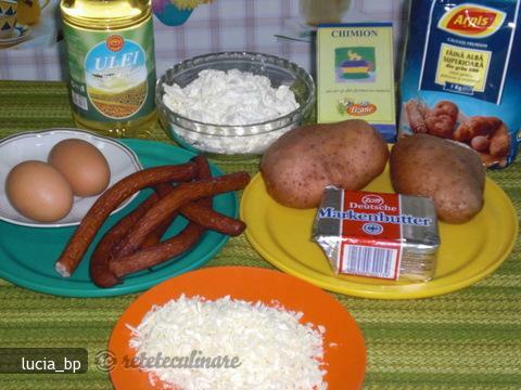 salchichas en masa