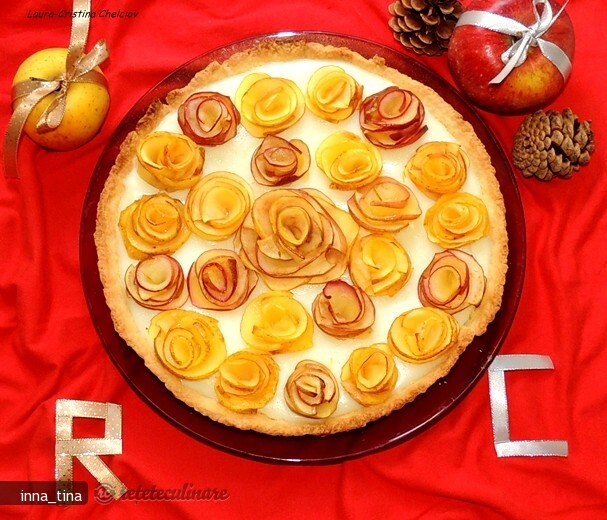 Tarte aux Pommes en Roses