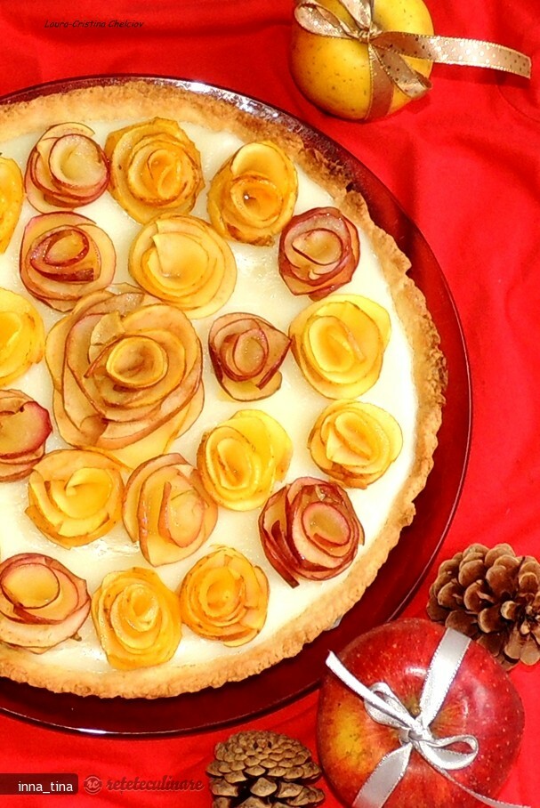 Tarte aux Pommes en Roses