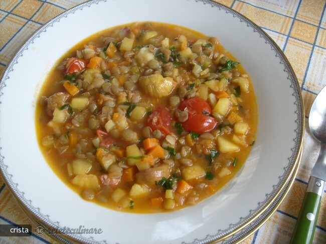 Italian Lentil and Chestnut Soup