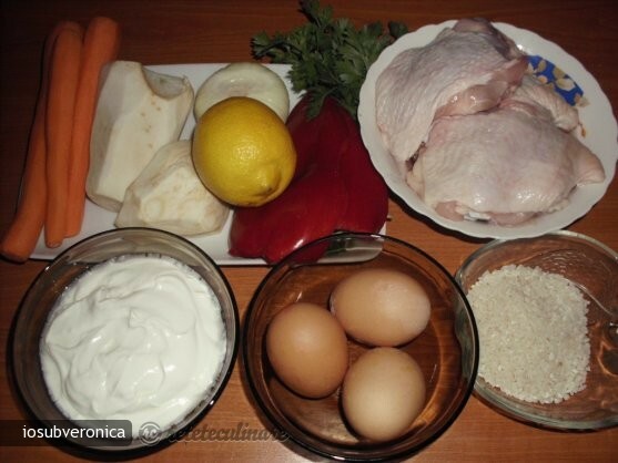 Soupe de Poulet à la Grecque