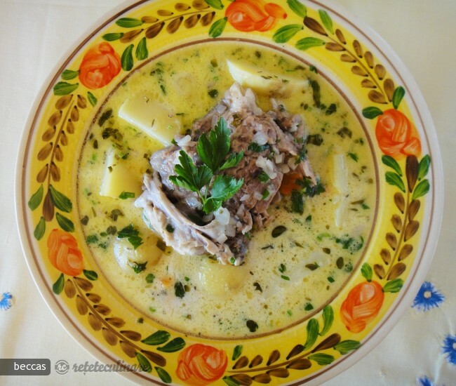 Lamb soup recipe with rice and potatoes