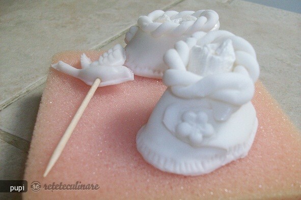 Botines para Bebés (de Fondant)