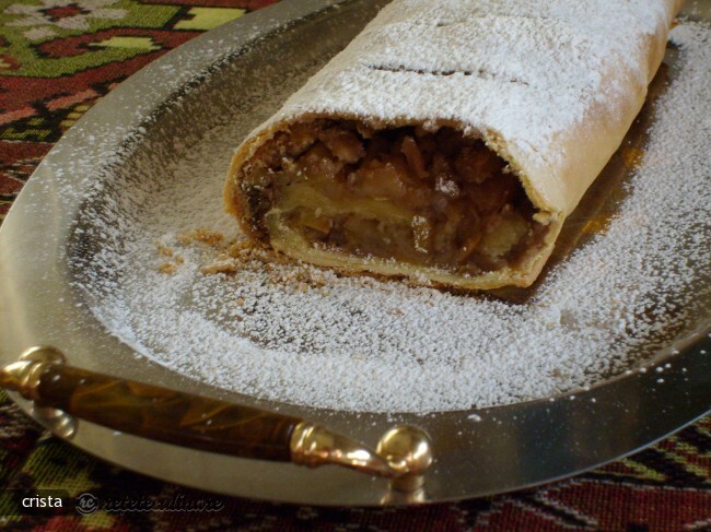 Apple and Walnut Strudel