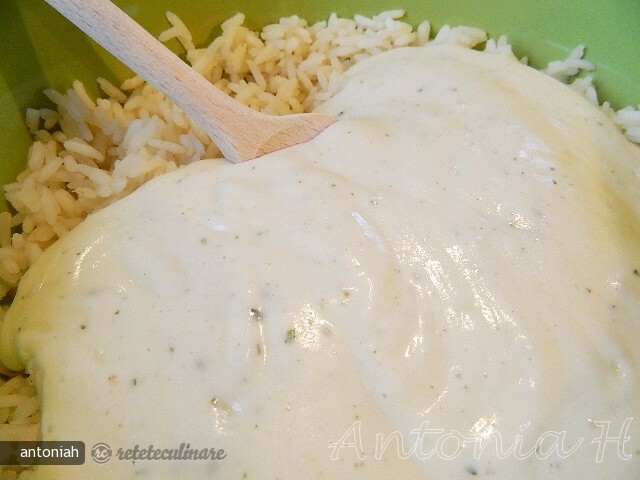 Baked Rice (with Bechamel Sauce)