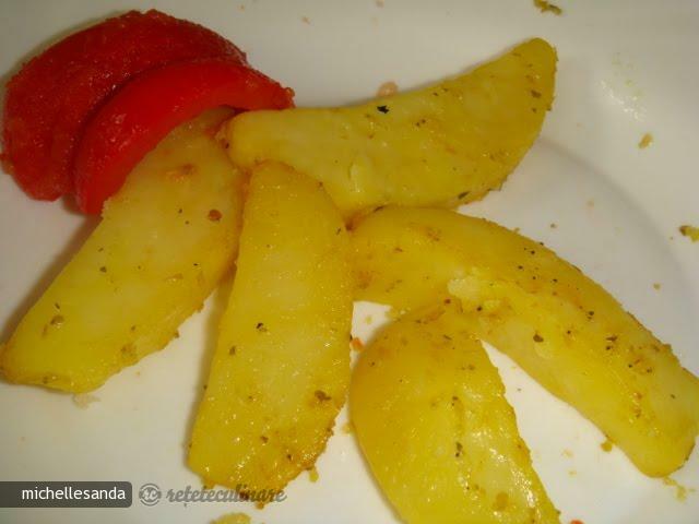 Baked Potatoes with Mustard