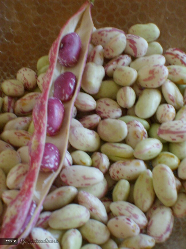 Bean (Borlotti) with Sausages