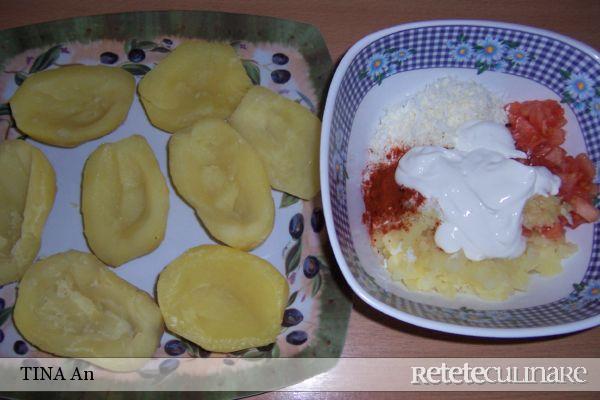 Ofenkartoffeln mit Käsehaube