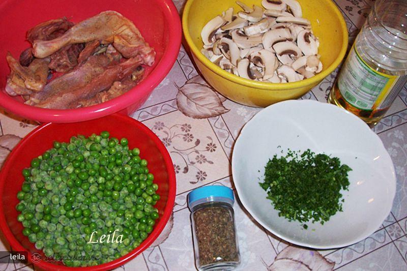 Chicken with Peas