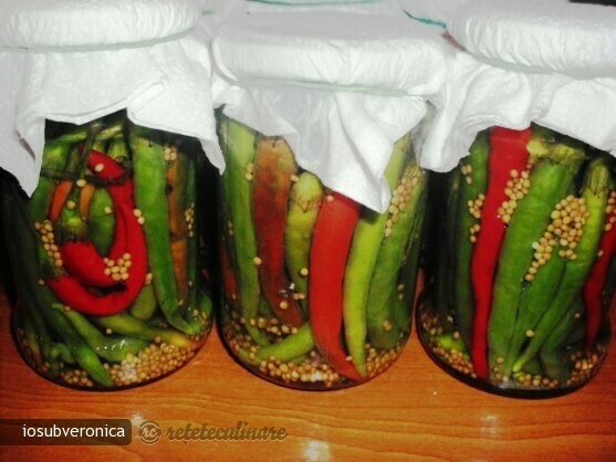 Pimentos Picantes em Vinagre