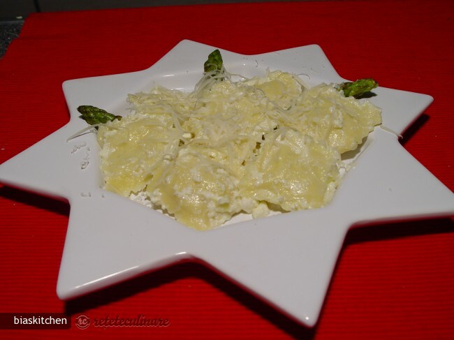 Ravioli with Asparagus