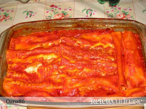 Canneloni with Urda