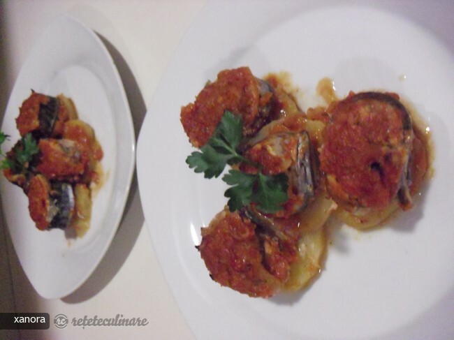 Baked Mackerel in Tomato Sauce