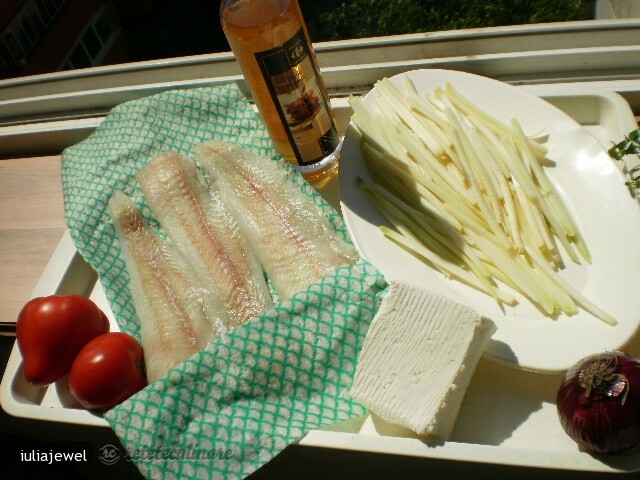 Zander Fillet with Goat Cheese