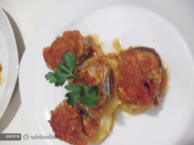 Baked Mackerel in Tomato Sauce