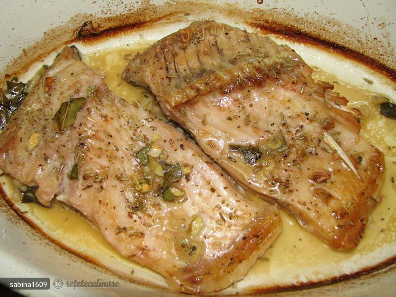 Baked fish