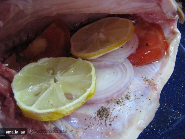 Baked Carp with Vegetables II