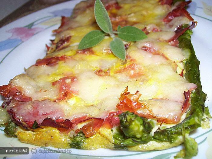 Asparagus with Ham and Cheese