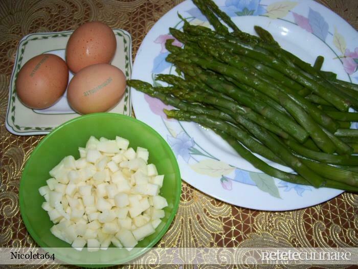 Omelette aux asperges